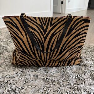 Kate Spade 90s Vintage Animal Print Handbag